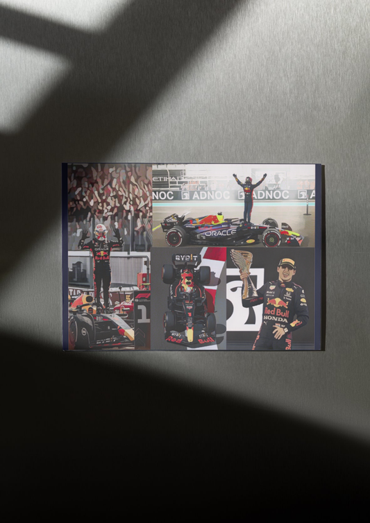 Max Verstappen A4 Framed Poster